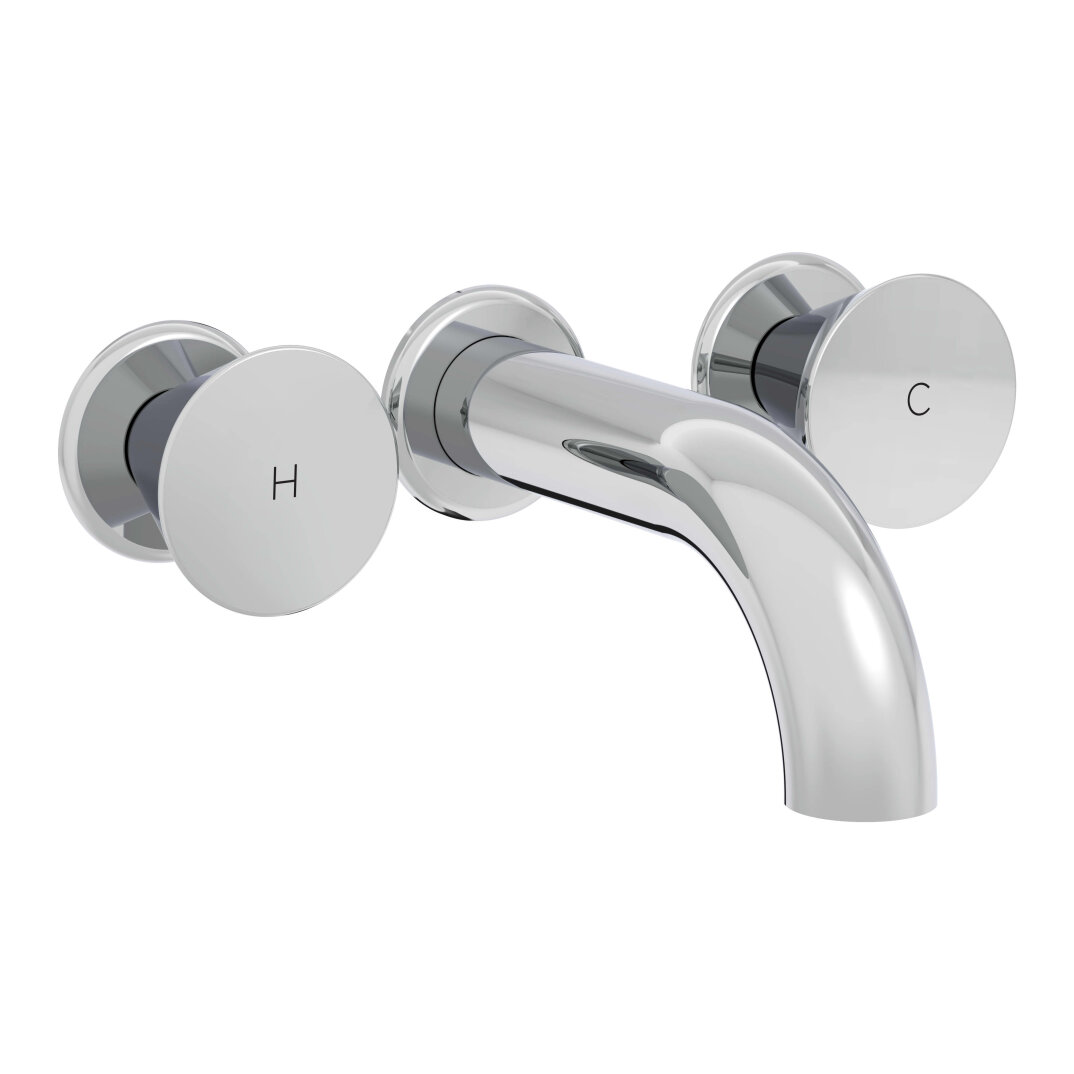 VitrA Liquid Ankastre Kısa Lavabo Bataryası (Sıva Üstü Grubu),A42690 - 1