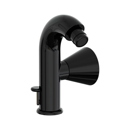 VitrA Liquid Bide Bataryası, Parlak Siyah (Sifon Kumandalı),A4275839