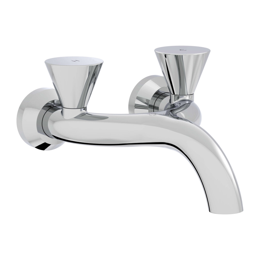 VitrA Liquid Duvardan Lavabo Bataryası,A42748 - 1
