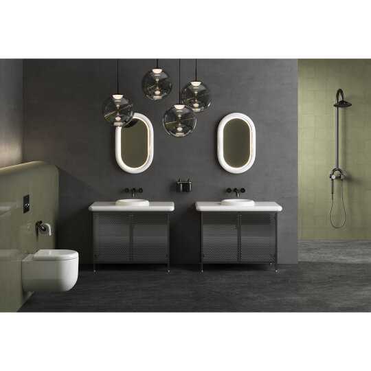 Vitra Liquid Lavabo Dolabı, Metal Hasır Kapaklı, 66742 - 13