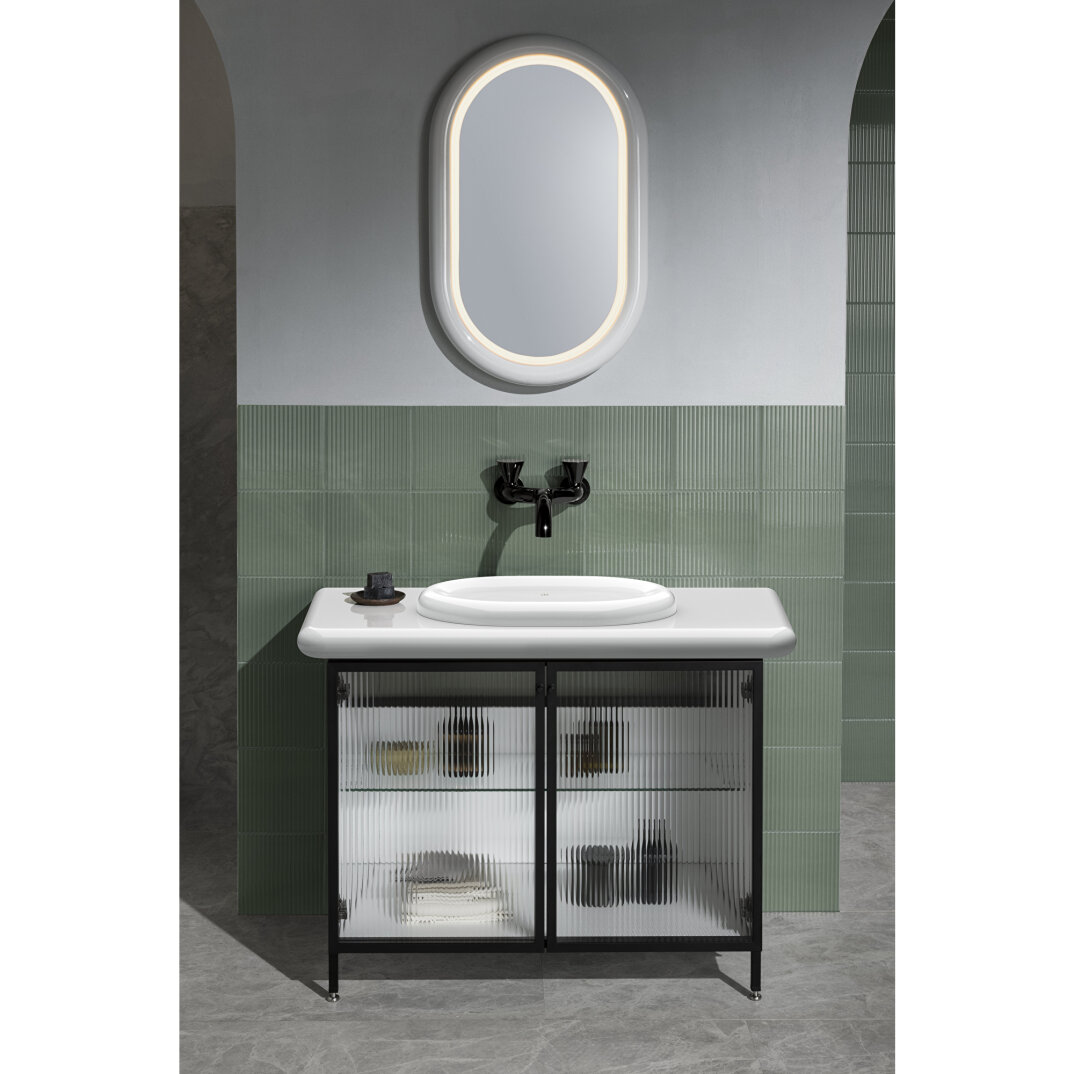 Vitra Liquid Lavabo Dolabı, Metal Hasır Kapaklı, 66742 - 17