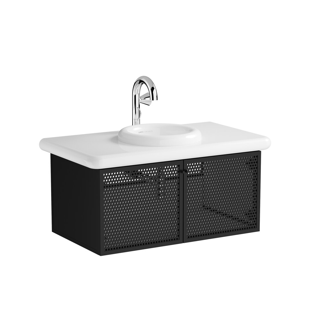 VitrA Liquid Lavabo Dolabı, Metal Hasır Kapaklı,66740 - 8