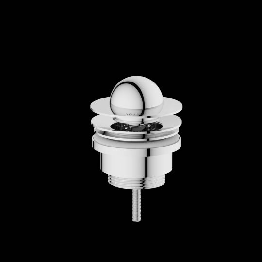 VitrA Liquid Lavabo Yuvarlak Süzgeci (Universal-Basmalı aç-kapa),A45170