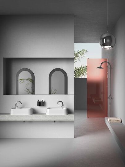 VitrA Liquid Tezgah Üstü Lavabo, 60 cm,7315B403-0041 - 5