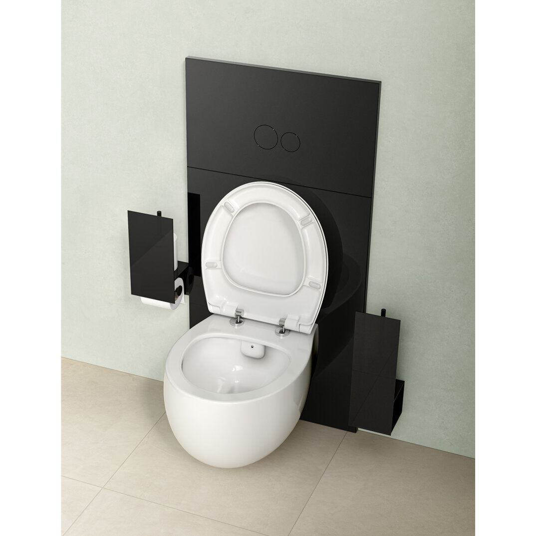 VitrA Memoria Klozet Kapağı, Mat Beyaz, Yavaş Kapanır, 106-001-009 - 12
