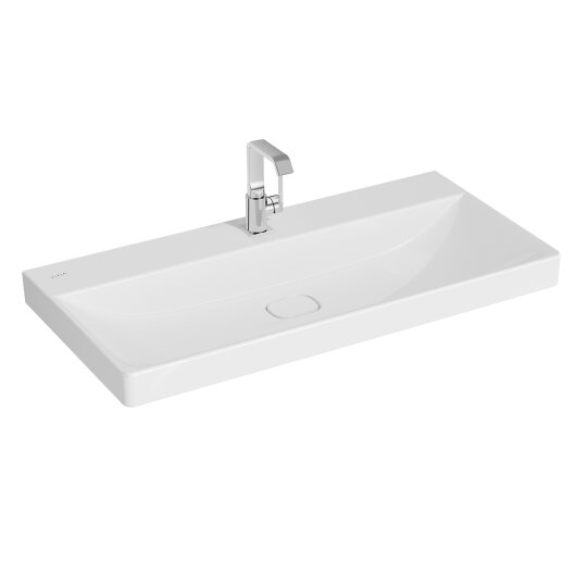 VitrA Metropole Çanak Lavabo, 100 cm, VitrAClean, 7529B403-7211