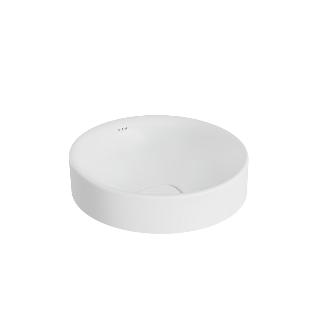 VitrA Metropole Çanak Lavabo, 40 cm, Mat Beyaz, VitrAClean, 7532B401-1398 - 1