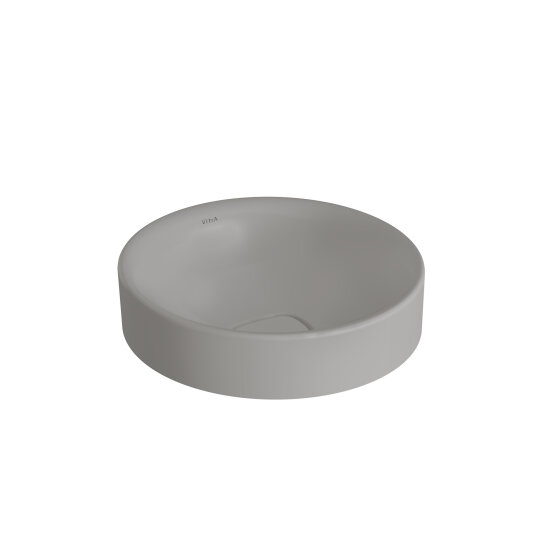 VitrA Metropole Çanak Lavabo, 40 cm, Mat Taş Gri, VitrAClean, 7532B476-7214