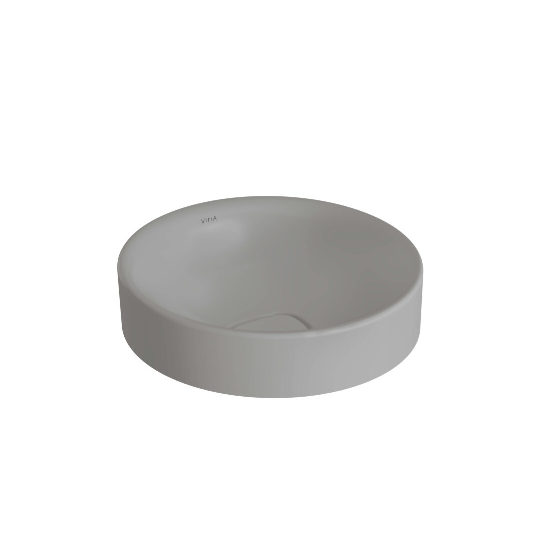 VitrA Metropole Çanak Lavabo, 40 cm, Mat Taş Gri, VitrAClean,7532B476-1398 - 1