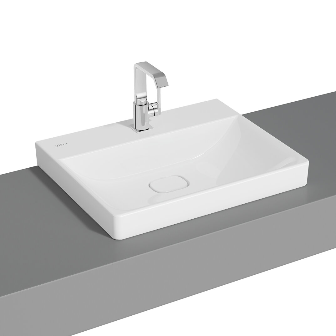 VitrA Metropole Çanak Lavabo, 60 cm, VitrAClean, 7526B403-7211 - 1