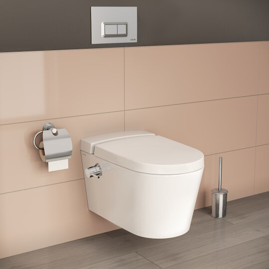 VitrA Metropole Çift Armatür Delikli Lavabo, 120 cm, Mat Kum Beji, 7530B422-7212 - 2