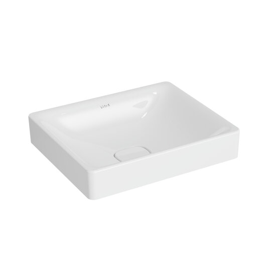 VitrA Metropole Dikdörtgen Çanak Lavabo, 50 cm, VitrAClean, 7534B403-7214