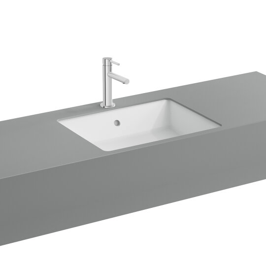 VitrA Metropole Dikdörtgen Tezgah Altı Lavabo, 50 cm, 7534B003-1082