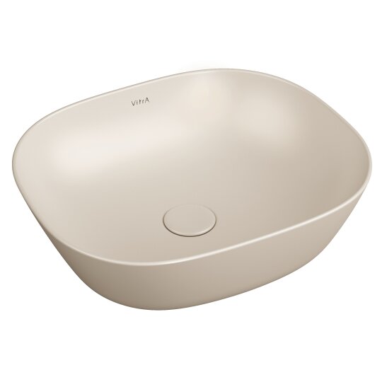 VitrA Metropole Dikdörtgen Tezgah Altı Lavabo, 50 cm, Mat Kum Beji, 7534B422-1083 - 7