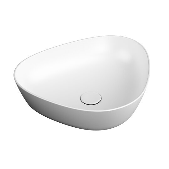 VitrA Metropole Dikdörtgen Tezgah Altı Lavabo, 50 cm, Mat Kum Beji, 7534B422-1083 - 11
