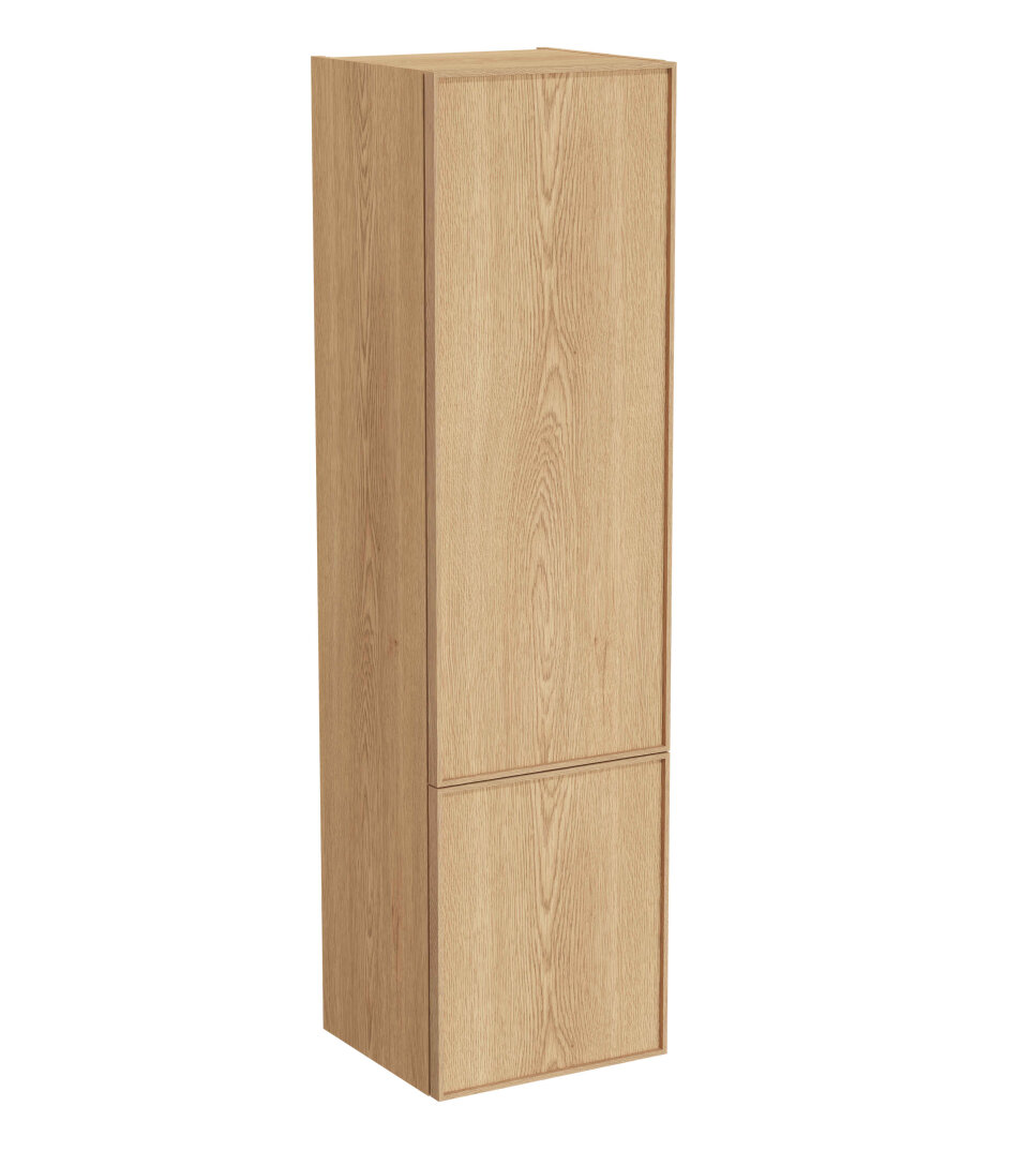 VitrA Metropole Edge Boy Dolabı, 40 cm, Açık Meşe (Sağ),67251 - 1