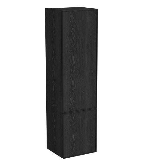 VitrA Metropole Edge Boy Dolabı, 40 cm, Siyah Meşe (Sol),67200