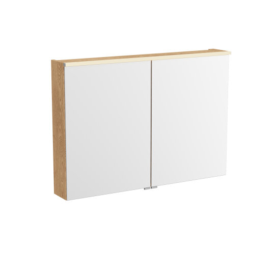Vitra Metropole Edge Dolaplı Ayna, 100 cm, Açık Meşe, 67147 - 3
