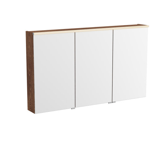 VitrA Metropole Edge Dolaplı Ayna, 120 cm, Ceviz,67167 - 2