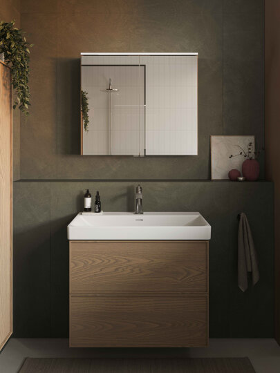 VitrA Metropole Edge Dolaplı Ayna, 80 cm, Açık Meşe,67146 - 5