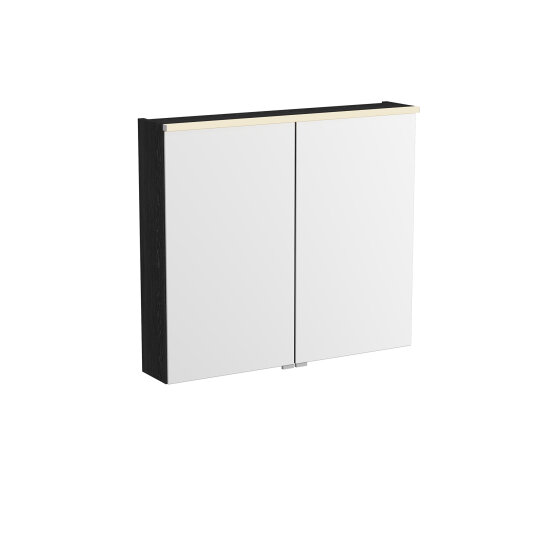 VitrA Metropole Edge Dolaplı Ayna, 80 cm, Siyah Meşe,67203 - 2