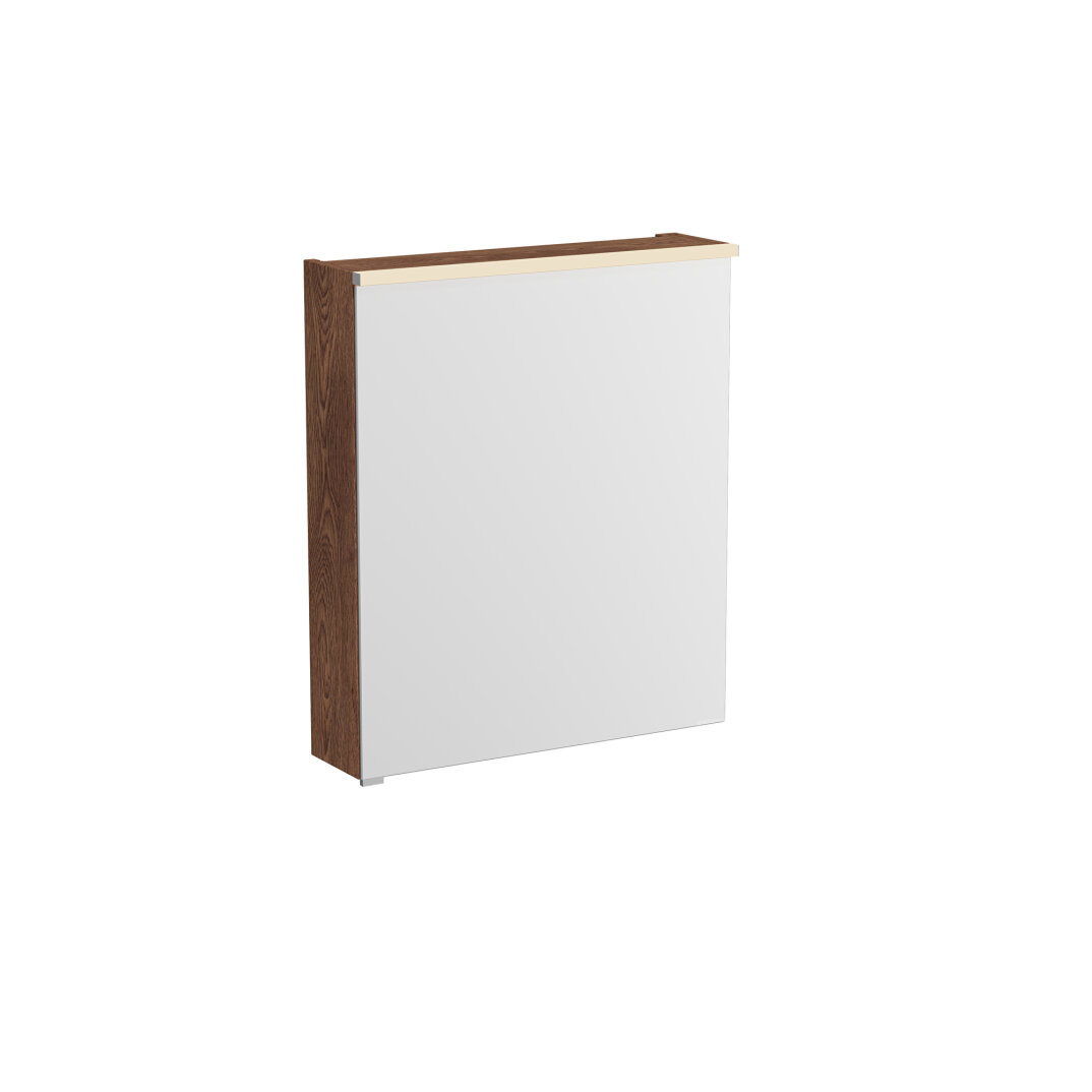 VitrA Metropole Edge Dolaplı Ayna (Sağ), 60 cm, Ceviz,67441 - 2
