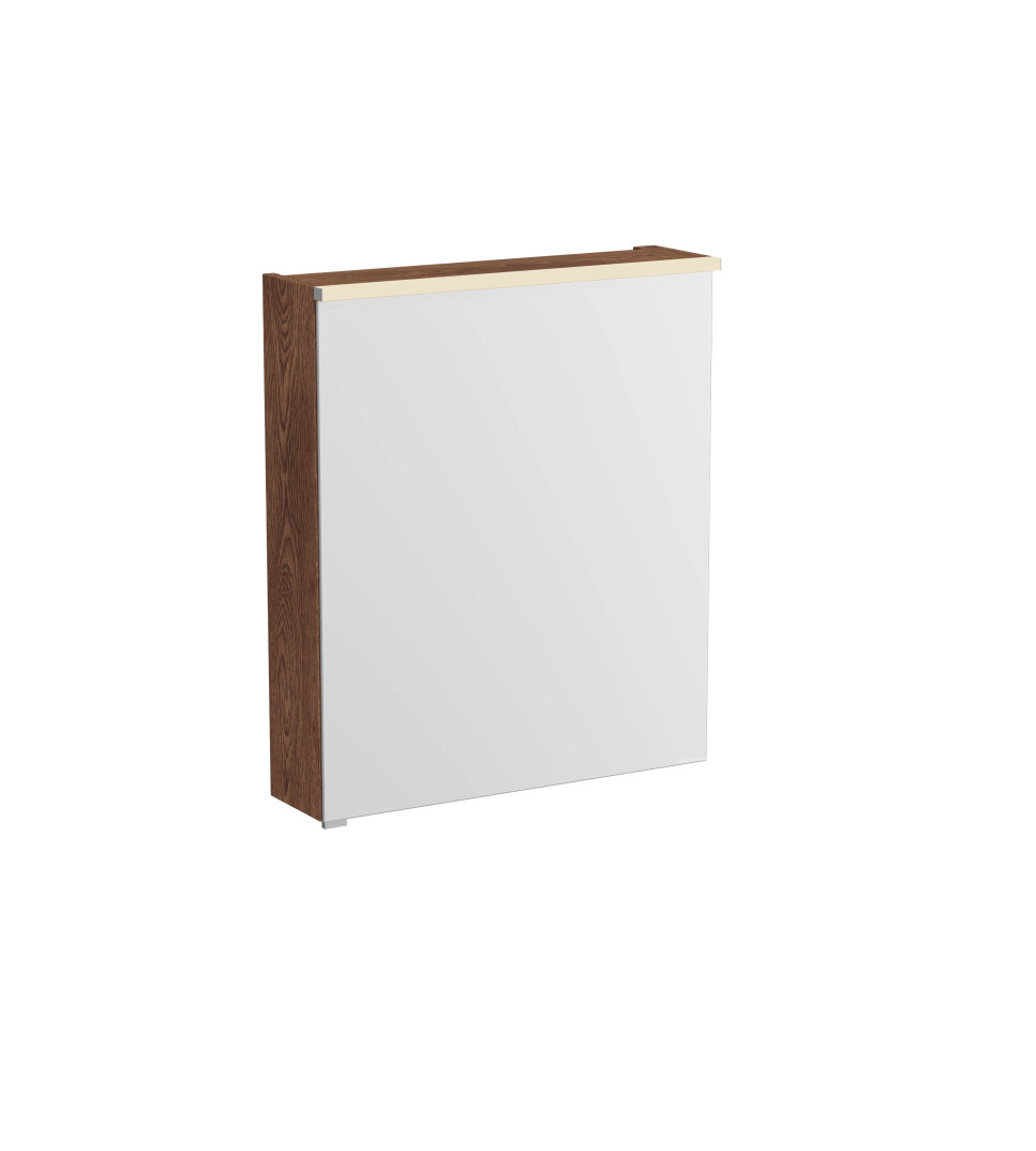VitrA Metropole Edge Dolaplı Ayna (Sağ), 60 cm, Ceviz,67441 - 1