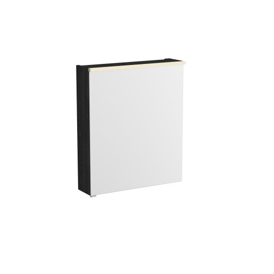 VitrA Metropole Edge Dolaplı Ayna (Sağ), 60 cm, Siyah Meşe,67443 - 2
