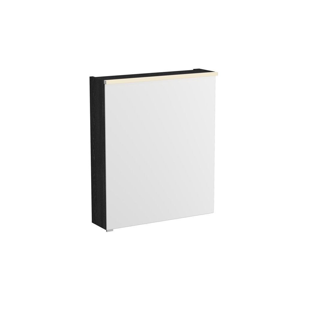VitrA Metropole Edge Dolaplı Ayna (Sağ), 60 cm, Siyah Meşe,67443 - 2