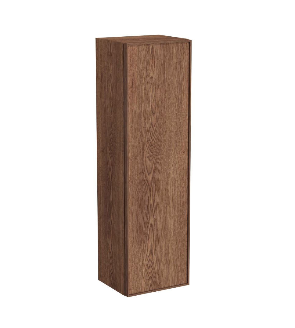 VitrA Metropole Edge Kısa Boy Dolabı, 35 cm, Ceviz (Sol), 80536 - 1
