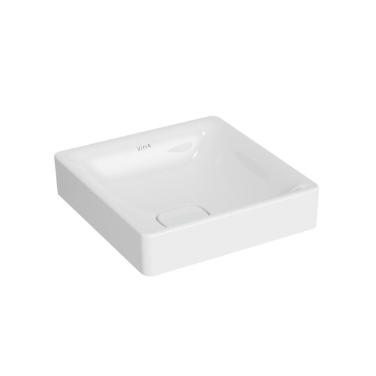 VitrA Metropole Kare Çanak Lavabo, 40 cm, VitrAClean, 7533B403-7214