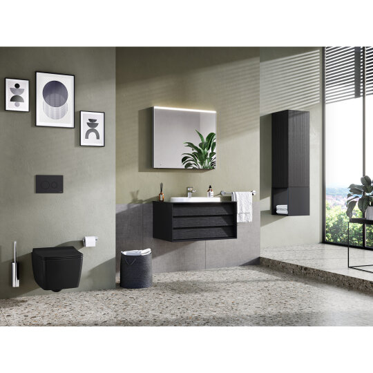 VitrA Metropole Lavabo, 100 cm, Mat Kum Beji, 7529B422-0041 - 5