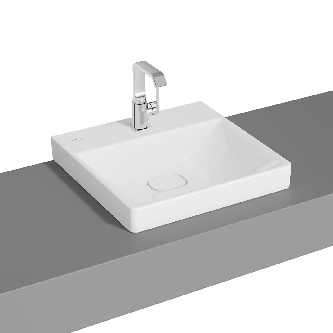VitrA Metropole Lavabo, 50 cm, VitrAClean, 7525B403-7210 - 1