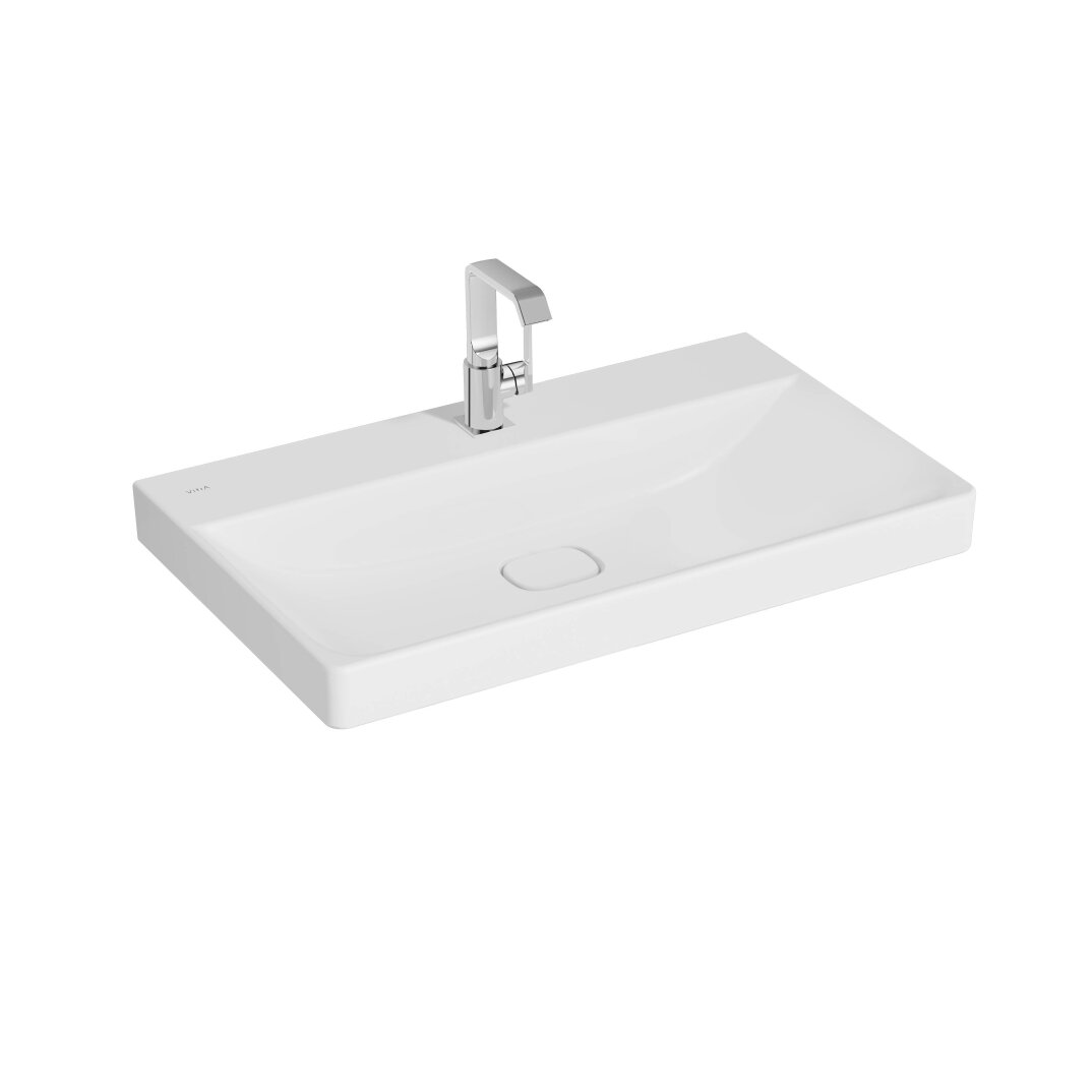 VitrA Metropole Lavabo, 80 cm, Mat Beyaz, VitrAClean,7527B401-0041 - 1