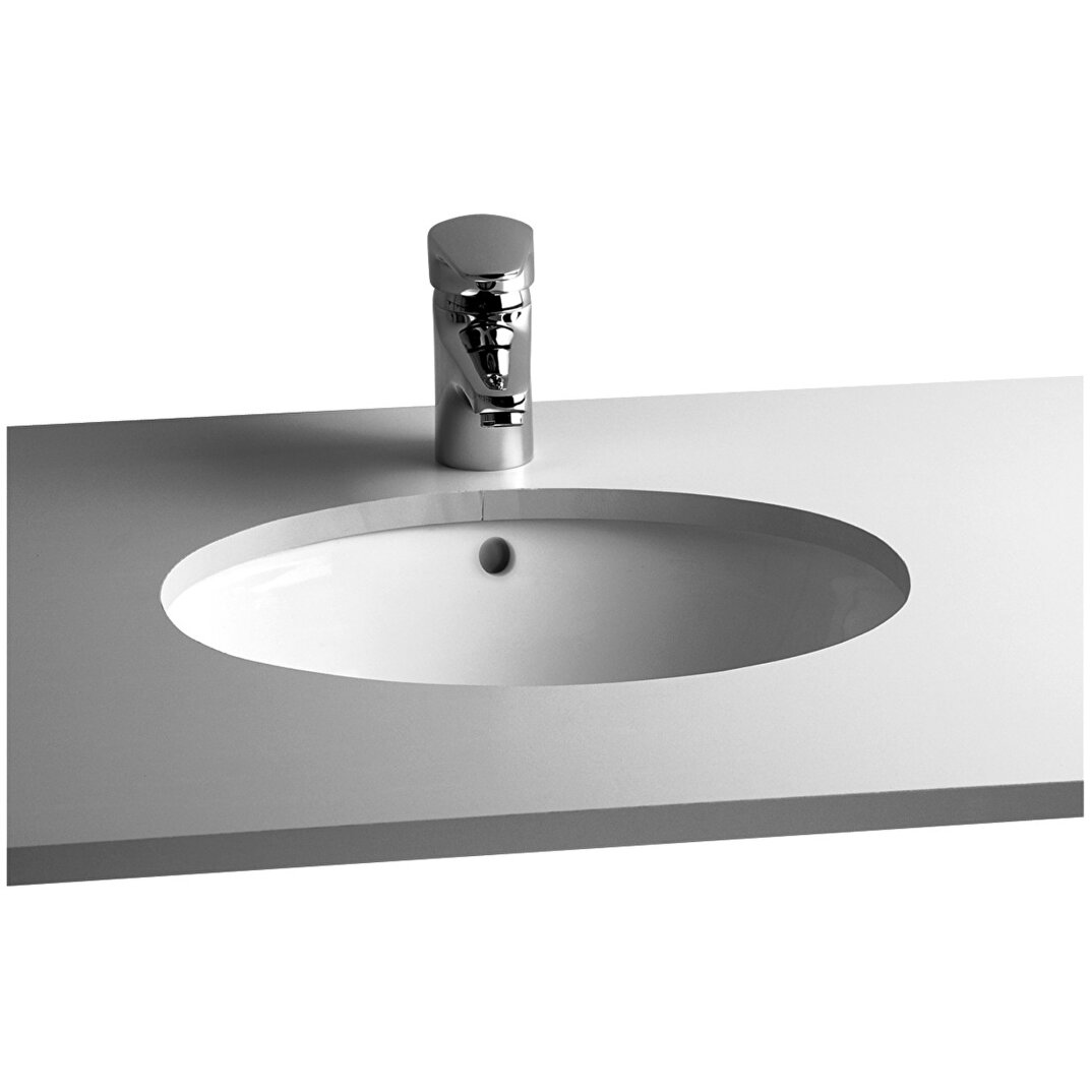 VitrA Metropole Oval Çanak Lavabo, 60 cm, 5942B003-0012 - 7