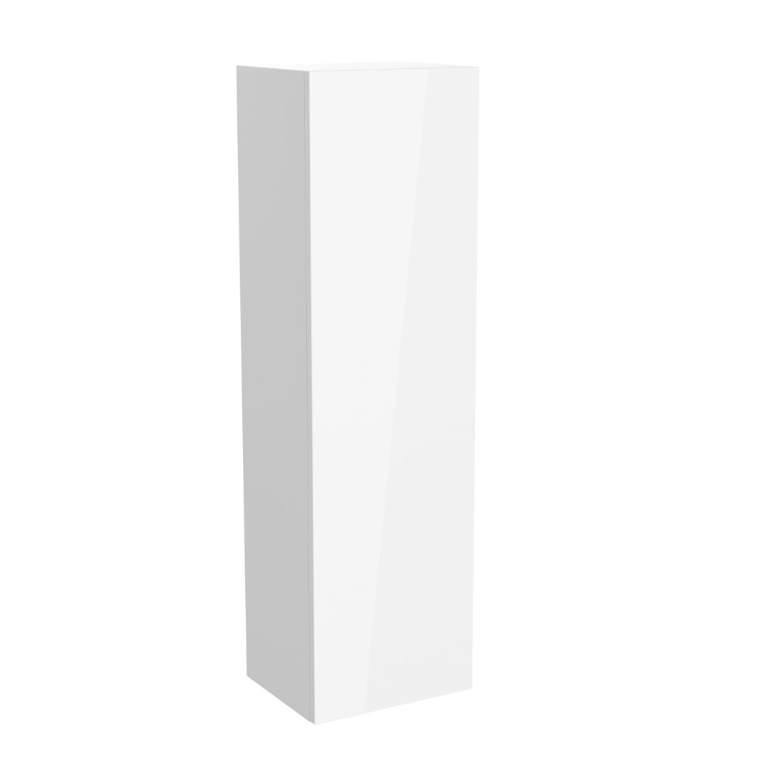 VitrA Metropole Pure Boy Dolabı, Kısa, Parlak Beyaz, Sol, 35 cm,67341 - 2