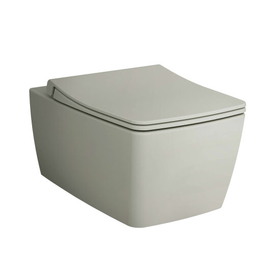 VitrA Metropole Rim-ex Kanalsız Asma Klozet, 56 cm, Mat Bej, 7672B020-0559