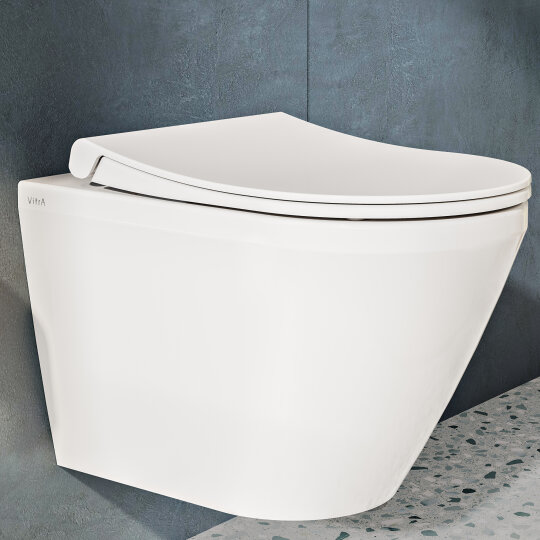 VitrA Metropole Round Slim Yavaş Kapanır Klozet Kapağı, Kolay Sökülebilir, Çift Kat Görünümlü, Mat Bej, 210-420R009 - 4