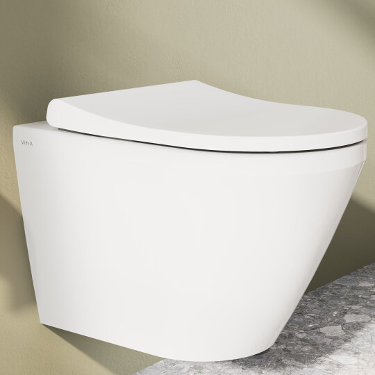 VitrA Metropole Round Slim Yavaş Kapanır Klozet Kapağı, Kolay Sökülebilir, Tek Kat Görünümlü, Mat Bej, 231-420R009 - 4