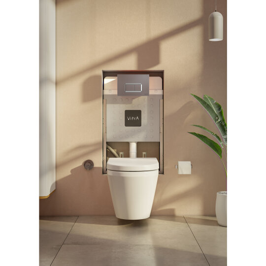 VitrA Metropole Round Slim Yavaş Kapanır Klozet Kapağı, Tek Kat Görünümlü, 231-003-009 - 5