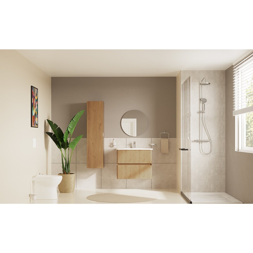 VitrA Metropole Round Süper Slim Yavaş Kapanır Klozet Kapağı, Kolay Sökülebilir, Mat Bej, 208-420R009 - 4