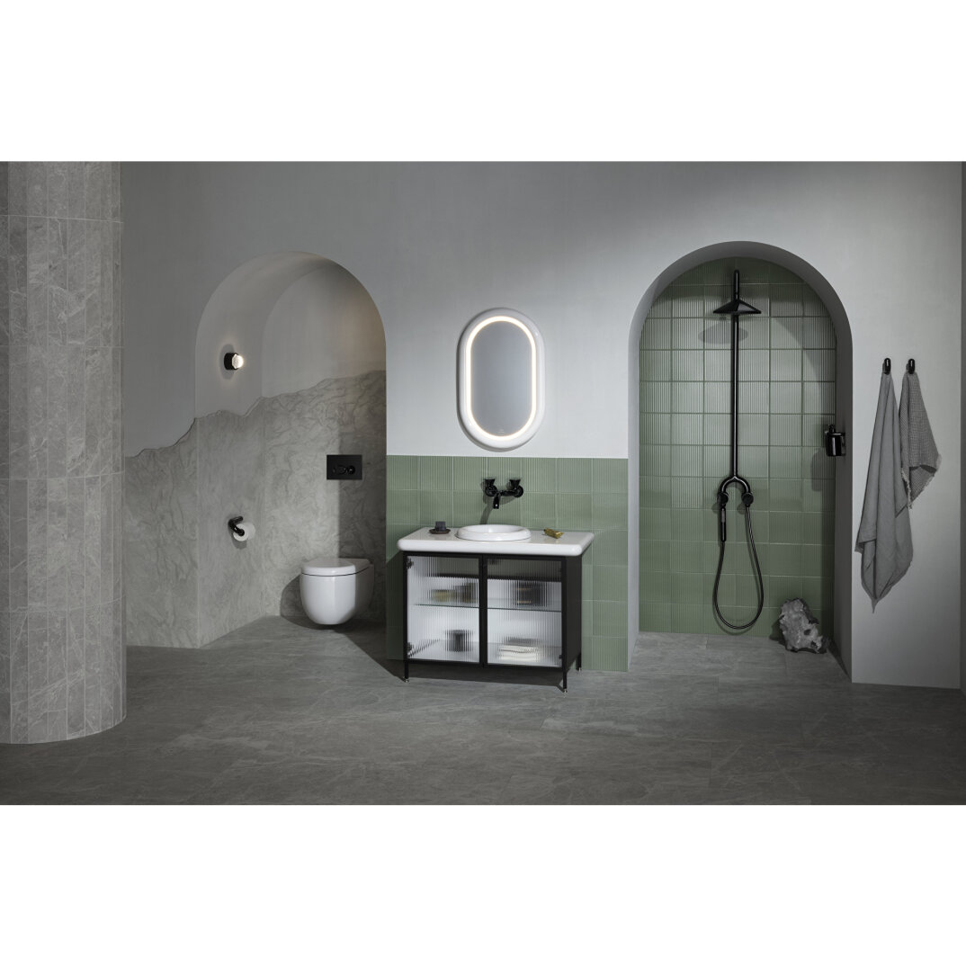 VitrA Metropole Seramik Üst Tezgah, 100 cm, Mat Kum Beji, 7544B022-1826 - 2