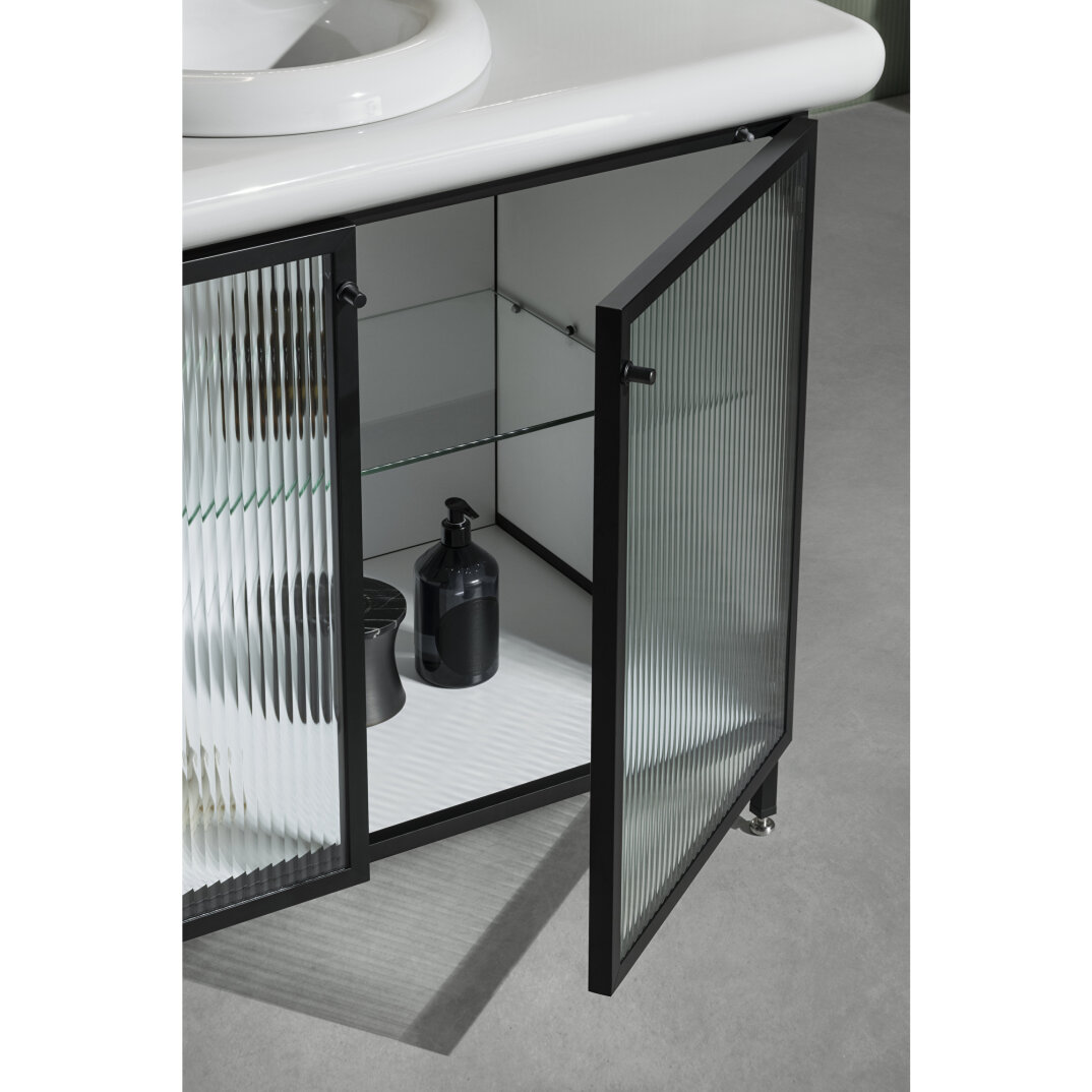 VitrA Metropole Seramik Üst Tezgah, 100 cm, Mat Kum Beji, 7544B022-1826 - 5
