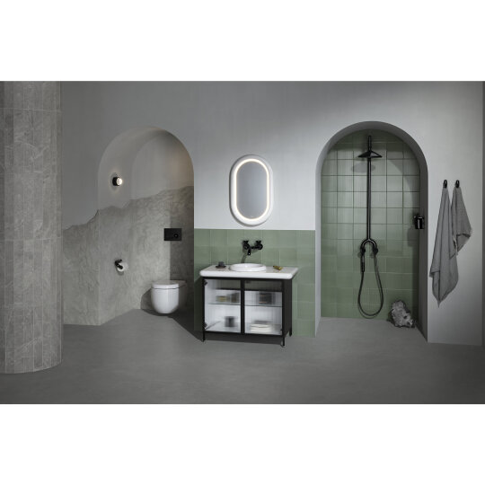 VitrA Metropole Seramik Üst Tezgah, 100 cm, Mat Kum Beji, 7544B022-1826 - 8