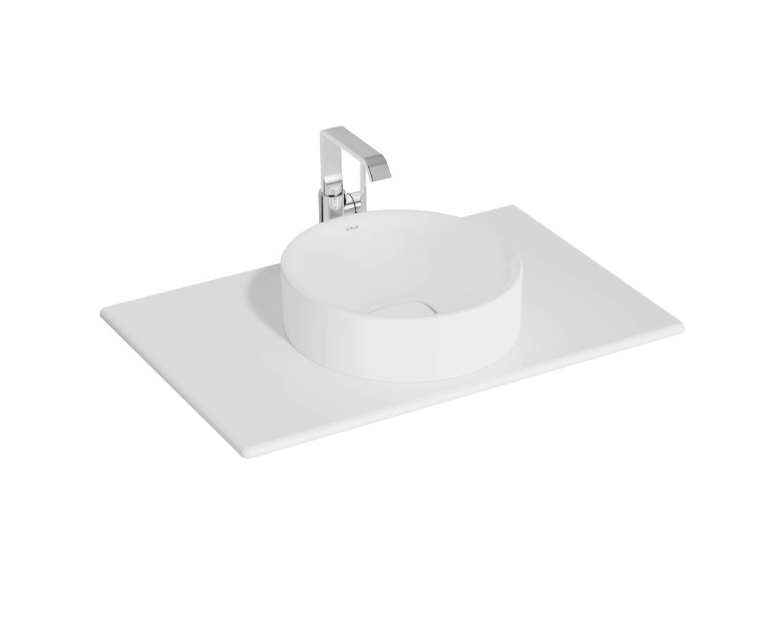 VitrA Metropole Seramik Üst Tezgah, 80 cm, Mat Beyaz,7546B001-1826 - 2