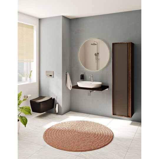 VitrA Metropole Slim Klozet Kapağı, Yavaş Kapanır, Kolay Sökülebilir, Mat Bej, 122-422R009 - 2