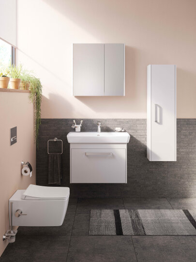 VitrA Metropole Slim Klozet Kapağı, Yavaş Kapanır, Kolay Sökülebilir, Mat Beyaz,122-401R009 - 2