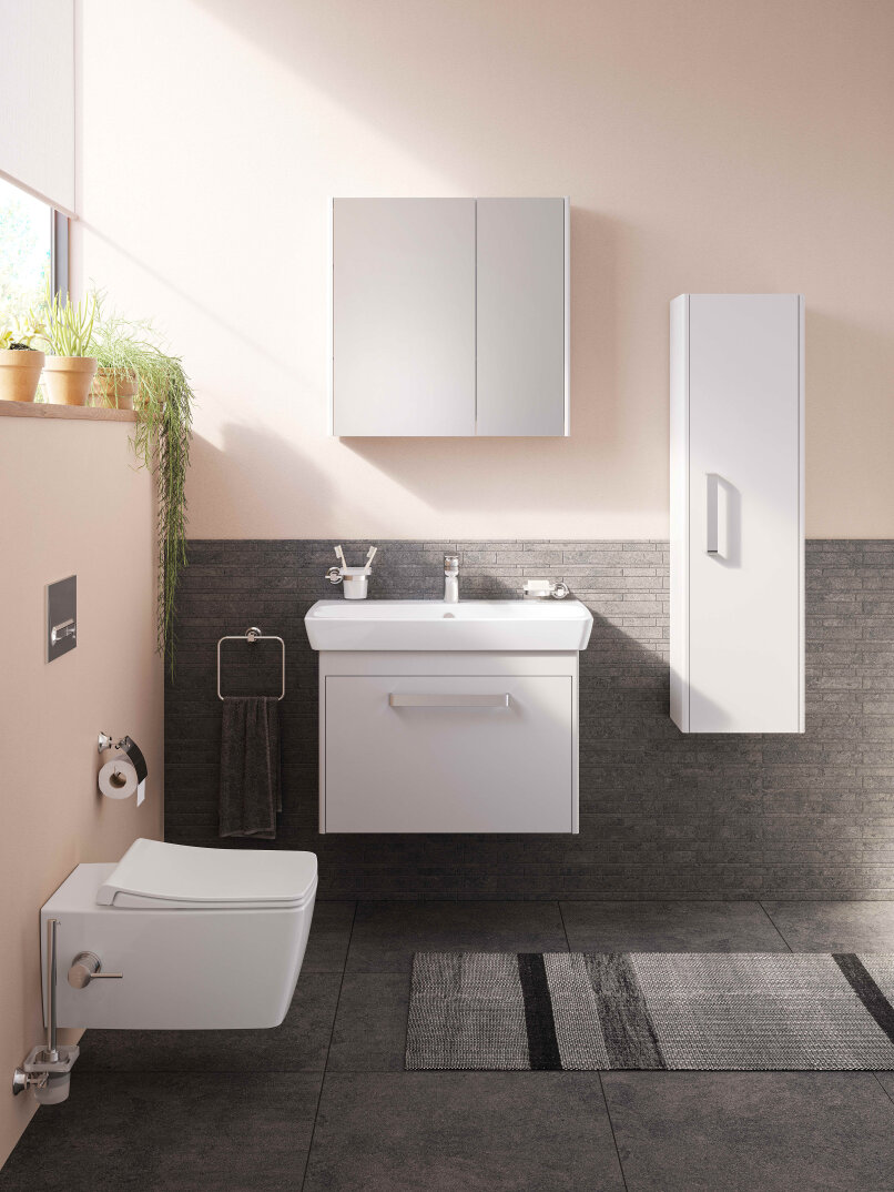 VitrA Metropole Slim Klozet Kapağı, Yavaş Kapanır, Kolay Sökülebilir, Mat Beyaz,122-401R009 - 2