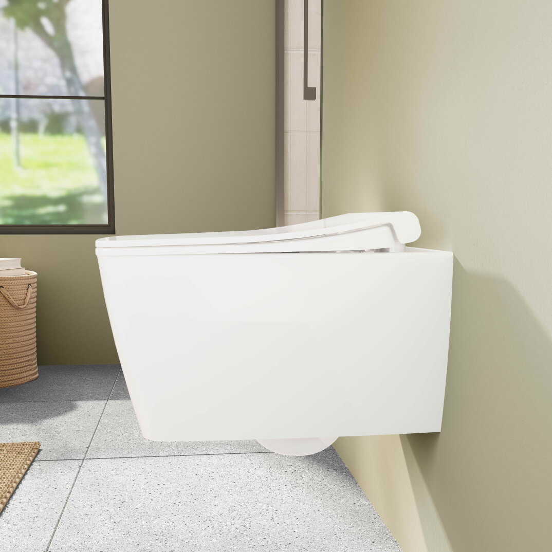 VitrA Metropole Slim Klozet Kapağı, Yavaş Kapanır, Kolay Sökülebilir, Mat Beyaz,122-401R009 - 6