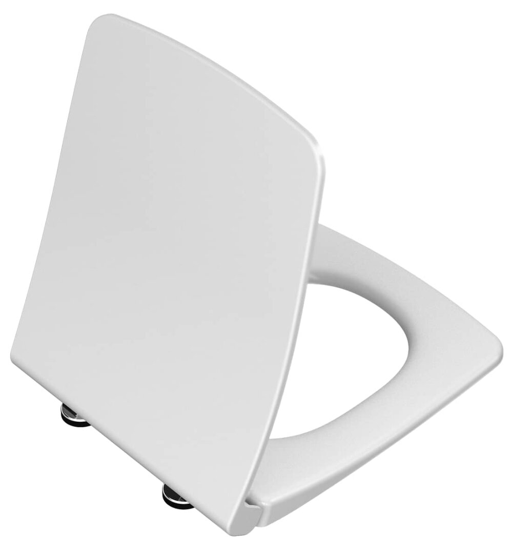 VitrA Metropole Slim Klozet Kapağı, Yavaş Kapanır, Kolay Sökülebilir, Mat Beyaz,122-401R009 - 1